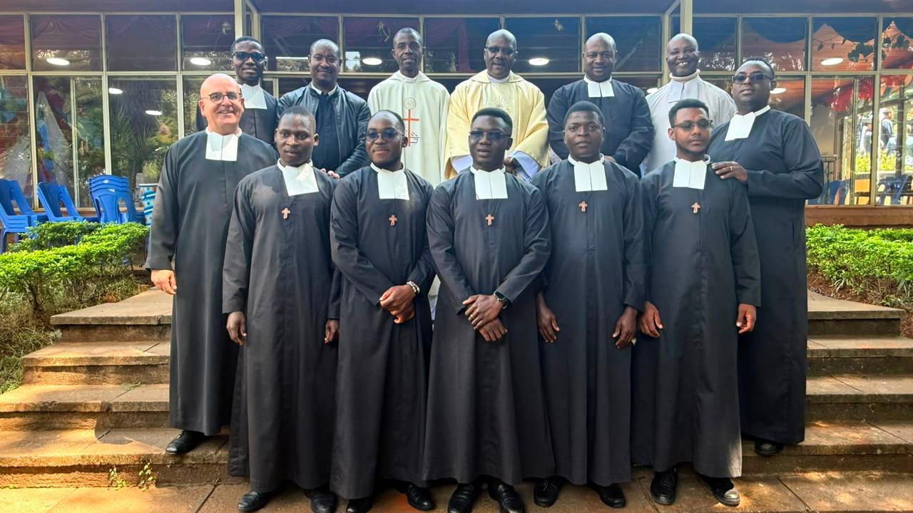 Five New Brothers Make Their First Religious Profession in the St. Charles Lwanga District